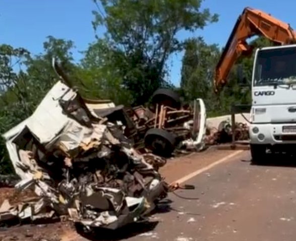 Motorista morre em acidente na PR-239 entre Jesuítas e Iracema do Oeste