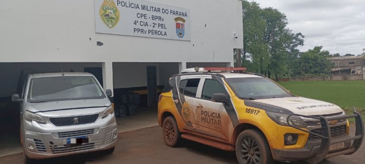 Operação Protetor: Polícia Rodoviária recupera veículo furtado e apreende carga de cigarros contrabandeados
