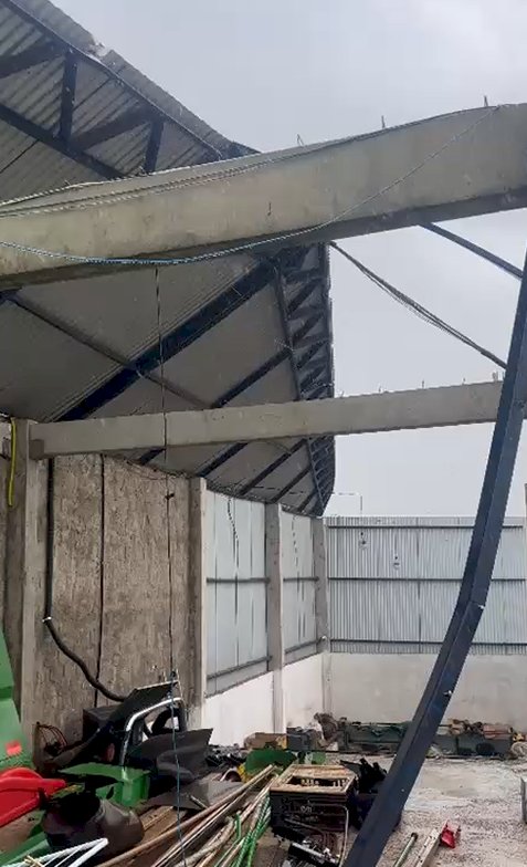 Fotos mostram os estragos causados pelo temporal em Marechal Rondon e região