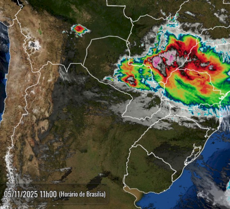 Previsão confirmada: chuva hoje (05) amanhã e sexta na microrregião de Marechal Rondon