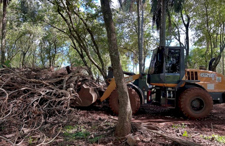 Área de Lazer Mathias Weber recebe melhorias para o Torneio Internacional de Pesca