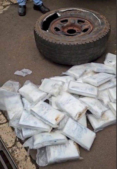 PRF e forças de segurança apreendem 78,5 kg de cocaína durante treinamento na BR-272, em Guaíra