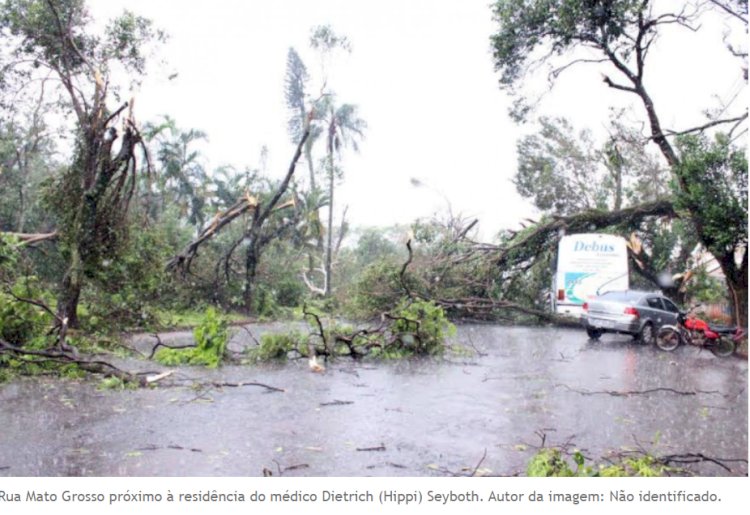 Tornado  em Marechal Cândido Rondon  completa 10 anos nesta quarta-feira dia 19 de novembro
