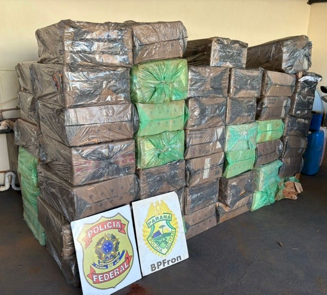 Hoje em Mercedes: Ação integrada apreende R$ 200 mil em cigarros contrabandeados na zona rural do município