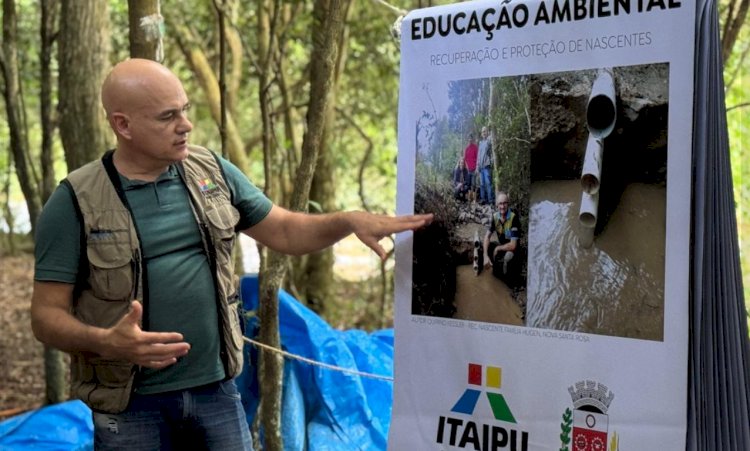 Ação de Educação Ambiental reúne estudantes e promove soltura de 17,5 mil alevinos nos rios de Nova Santa Rosa
