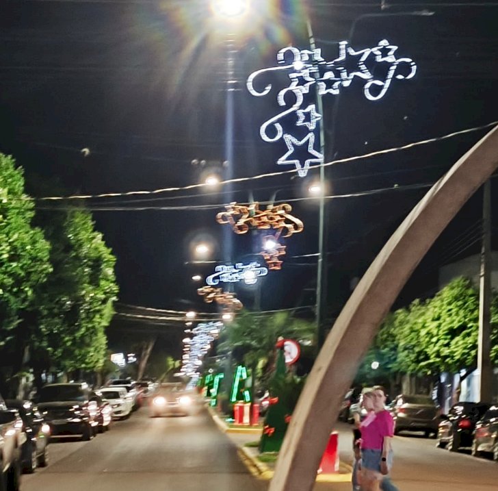 Emoção e encantamento marcaram a noite de domingo (30) no Natal da Família de Nova Santa Rosa