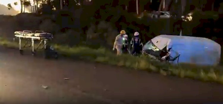 Traficante  tenta fugir da federal, faz ultrapassagem irregular causa acidente e morre  na região