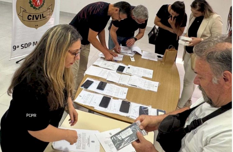 PCPR devolve 1.150 celulares recuperados pelo Projeto Recuperacel em 2025  SUBTÍTULO: