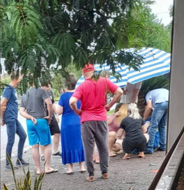 ATUALIZADO: Vítima de acidente entre moto e carro em Planalto D'Oeste se recupera em casa