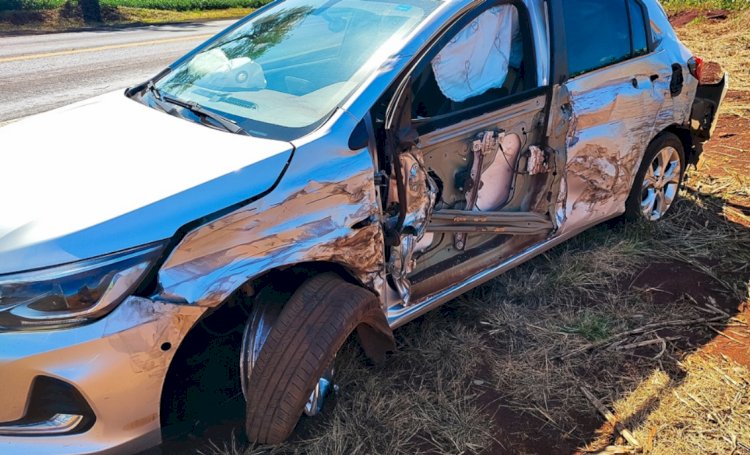 Motorista embriagado é preso após acidente sem vítimas na PR-182, em Maripá